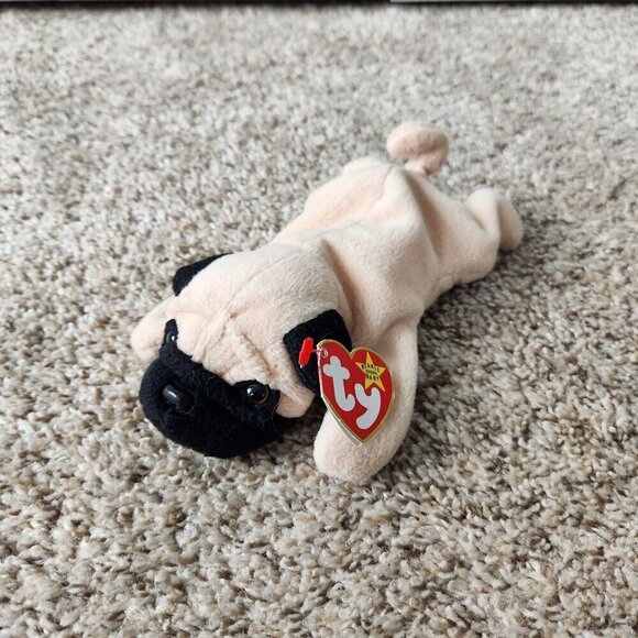 Ty Beanie Baby Bundle - Dogs Spunky, Dotty, Pugsly, Spot, Nanook, Bruno … - Picture 6 of 16